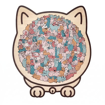 Puzzle Gatos