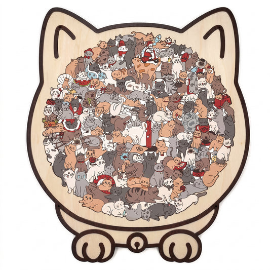 Puzzle Gatos